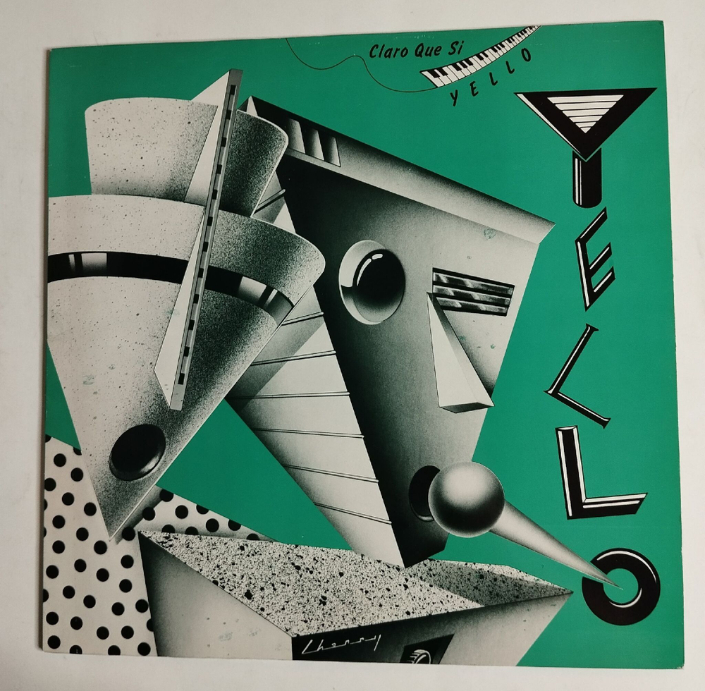 Винтажная виниловая пластинка LP Yello Claro Que Si (Germany 1981)