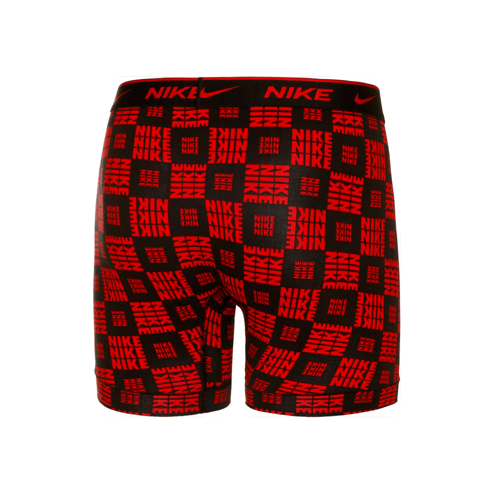 Nike Everyday Stretch Briefs Boxer Shorts 3 Pack Men - Red, Black