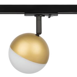 Трековый светильник однофазный ЭРА TR42-GX53 MG под лампу GX53 матовое золото