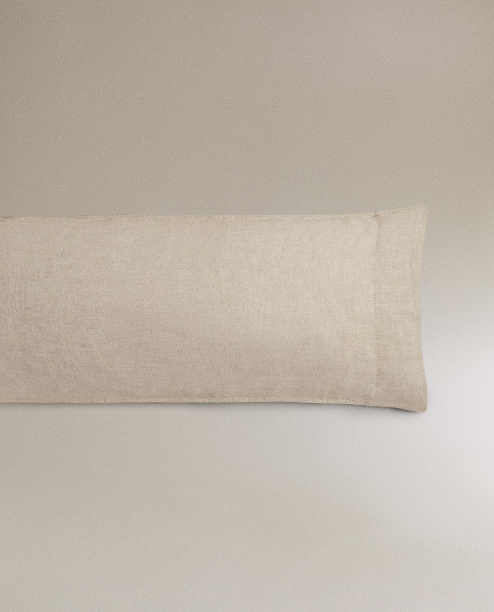 Комплект постельного белья Zara Home, лён 100%, однотонный, 6150/091