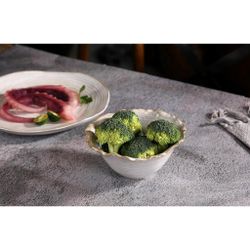 Салатник 500 мл d 15,5 см h7,5 см Gray Coral Flower Frutti di Mare P.L. [4]