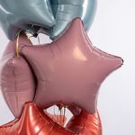 Шар (19''/48 см) Звезда, Пустынная роза, Бохо, 1 шт.