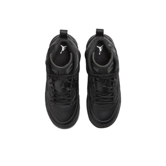 Джордан Spizike Детские баскетбольные кроссовки MID Топ Черный Унисекс