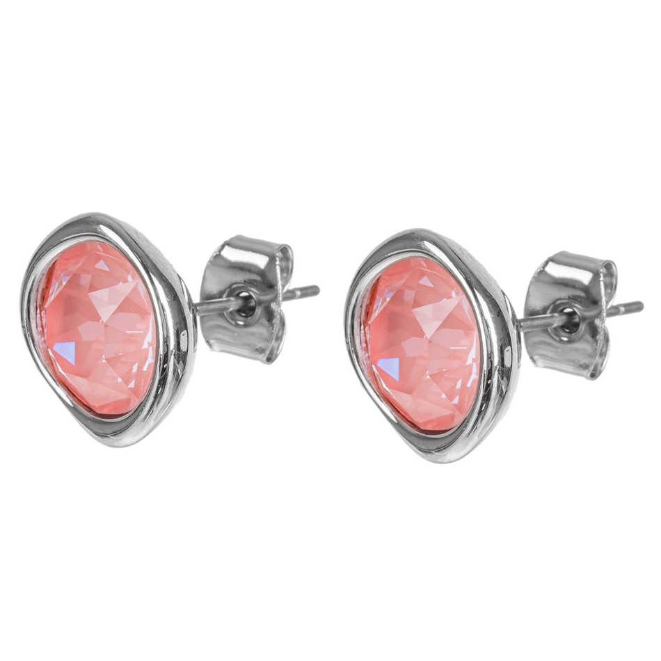 Серьги пусеты Fiore Luna Flamingo Ignite A1909.M5 R/S