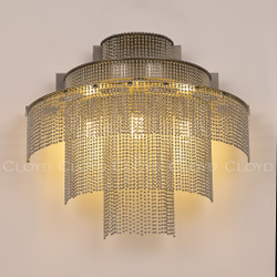 Бра Cloyd ONASSIS W3 / выс. 27 см - хром (арт.20371)