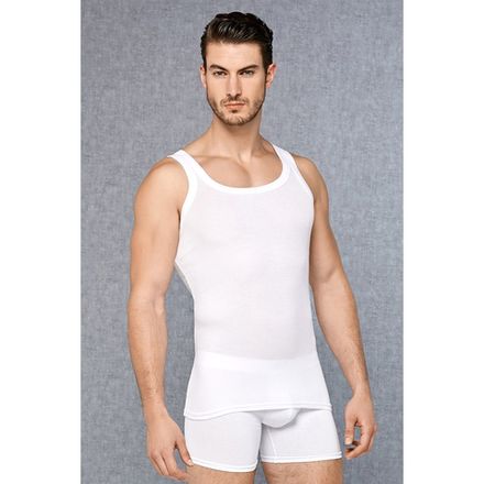 Мужская майка белая  Doreanse 2045