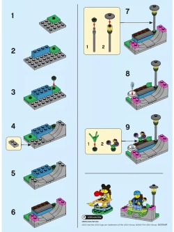 Конструктор LEGO City 30368 Водный мотоцикл пожарной команды