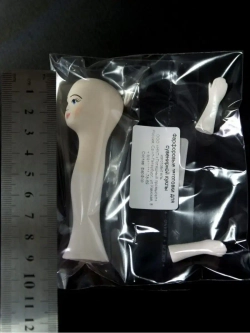 Набор малых фарфоровых заготовок для куклы