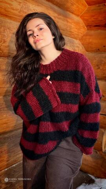 Свитер в стиле Гранж