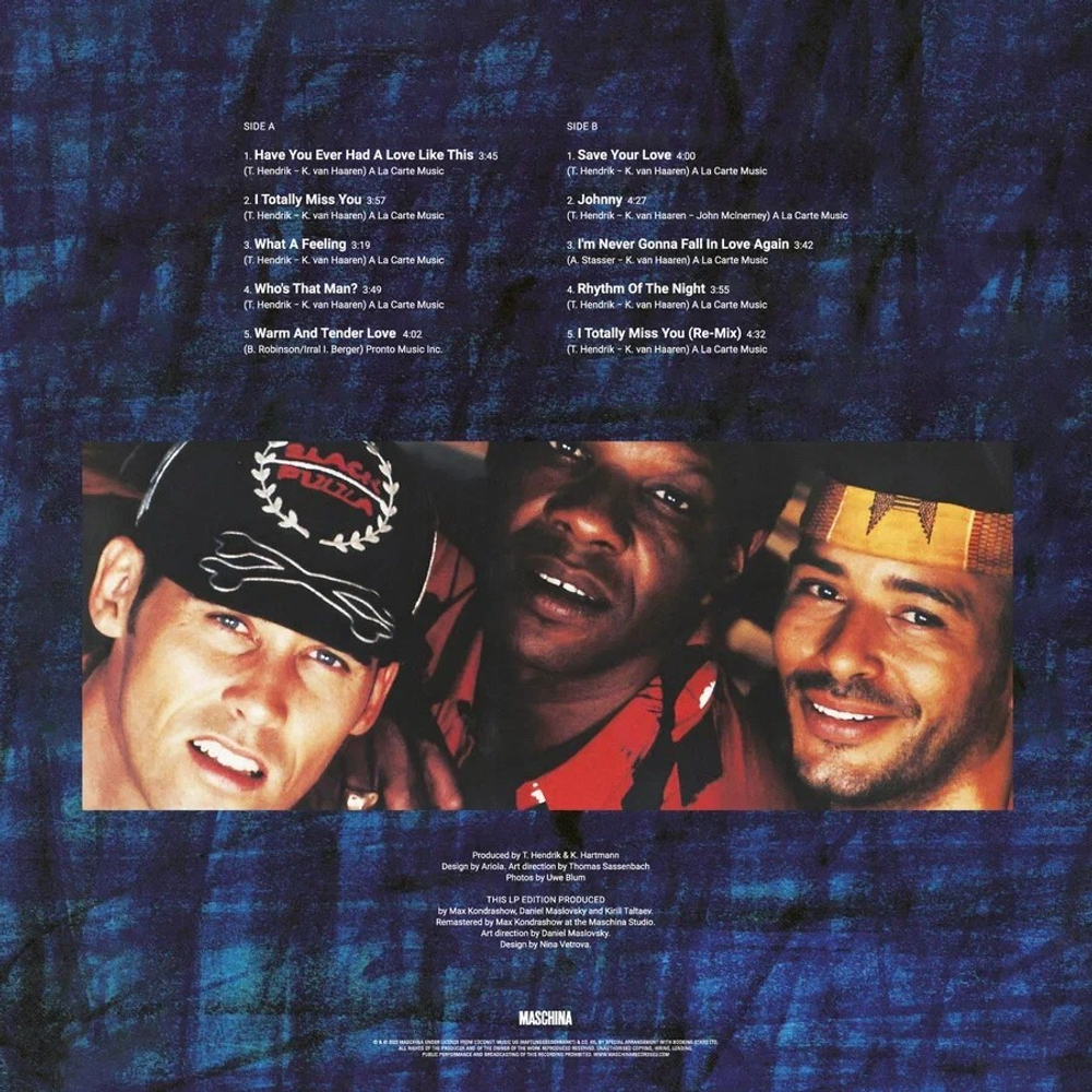 LP: Bad Boys Blue — «Totally» (1992/2024) [Black Vinyl]