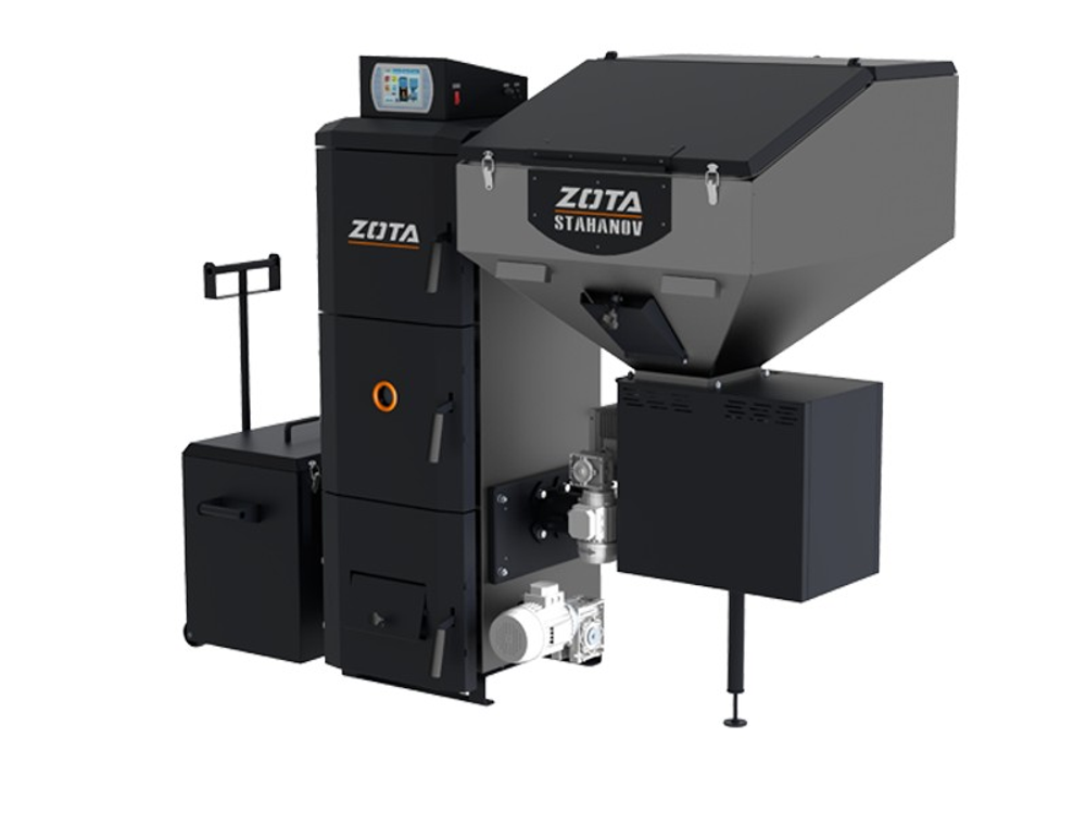 Твердотопливный котел Zota Stahanov 65 кВт 2S-520