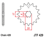 Звезда JTF429.15
