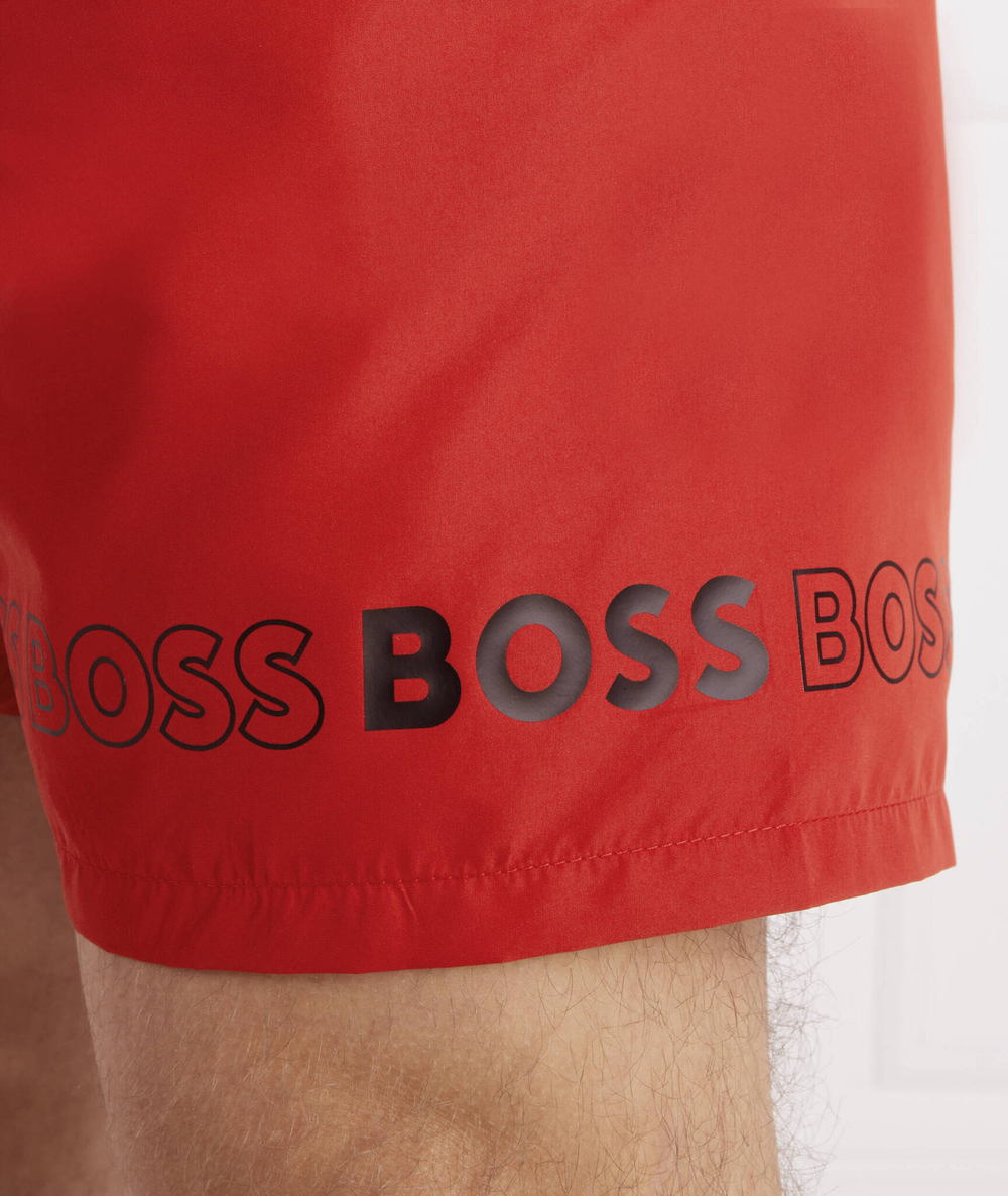 Шорты для плавания Dolphin BOSS BLACK - красный(50469300)