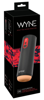 Автоматический мастурбатор WYNE Masturbator 08 (Цвет: телесный с черным)