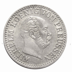 1/2 гроша 1870 (А) Германия-Пруссия AU