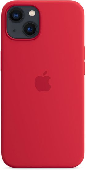 Чехол Apple Silicone Case with MagSafe for iPhone 13, (PRODUCT)RED