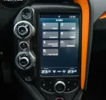 Карбоновая накладка на экран центральной консоли для McLaren 720S 2017-2023 МакЛарен тюнинг