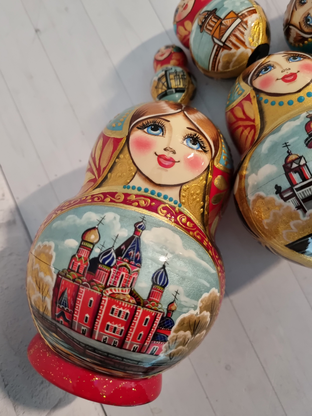 Матрешка "Санкт-Петербург" 5 мест