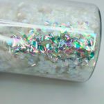 Чешуйки изогнутые прозрачные Хамелеоны 15 - для литья изделий из смолы, творчества, рукоделия, декора, украшения...