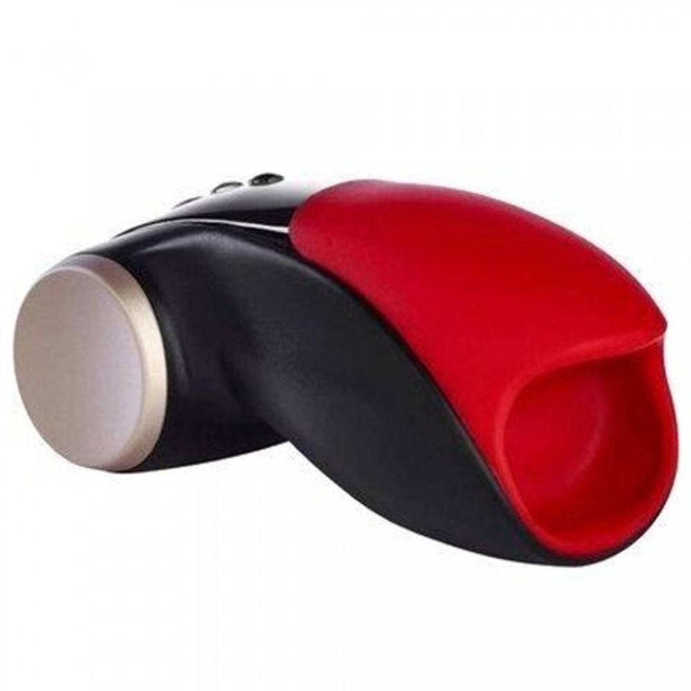 Мастурбатор мужской Fun factory COBRA LIBRE II, черно-красный