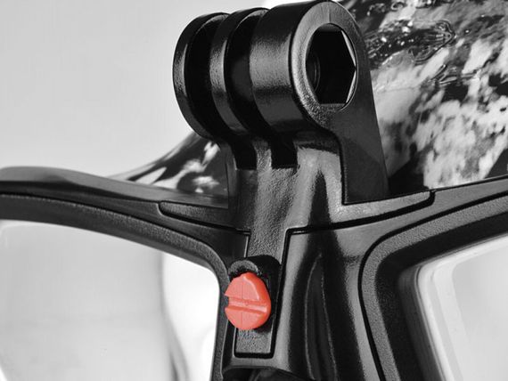 Крепление камеры GoPro для масок H.Dessault (C4 Carbon) Element