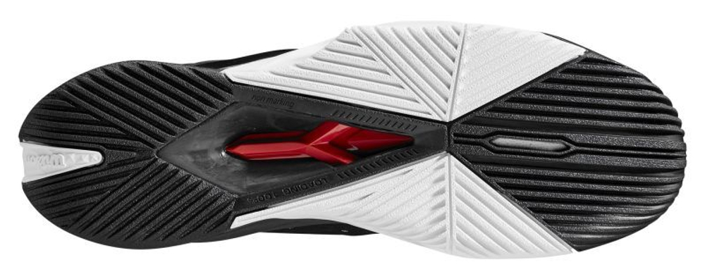 Мужские кроссовки теннисные Wilson Rush Pro Tour Mid - black/white/black