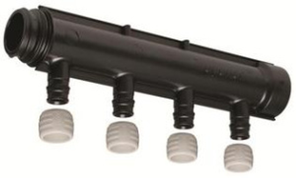 Коллектор AQUA PLUS Q&E PPM 1" 4X16 Ц/Ц50ММ '6А
