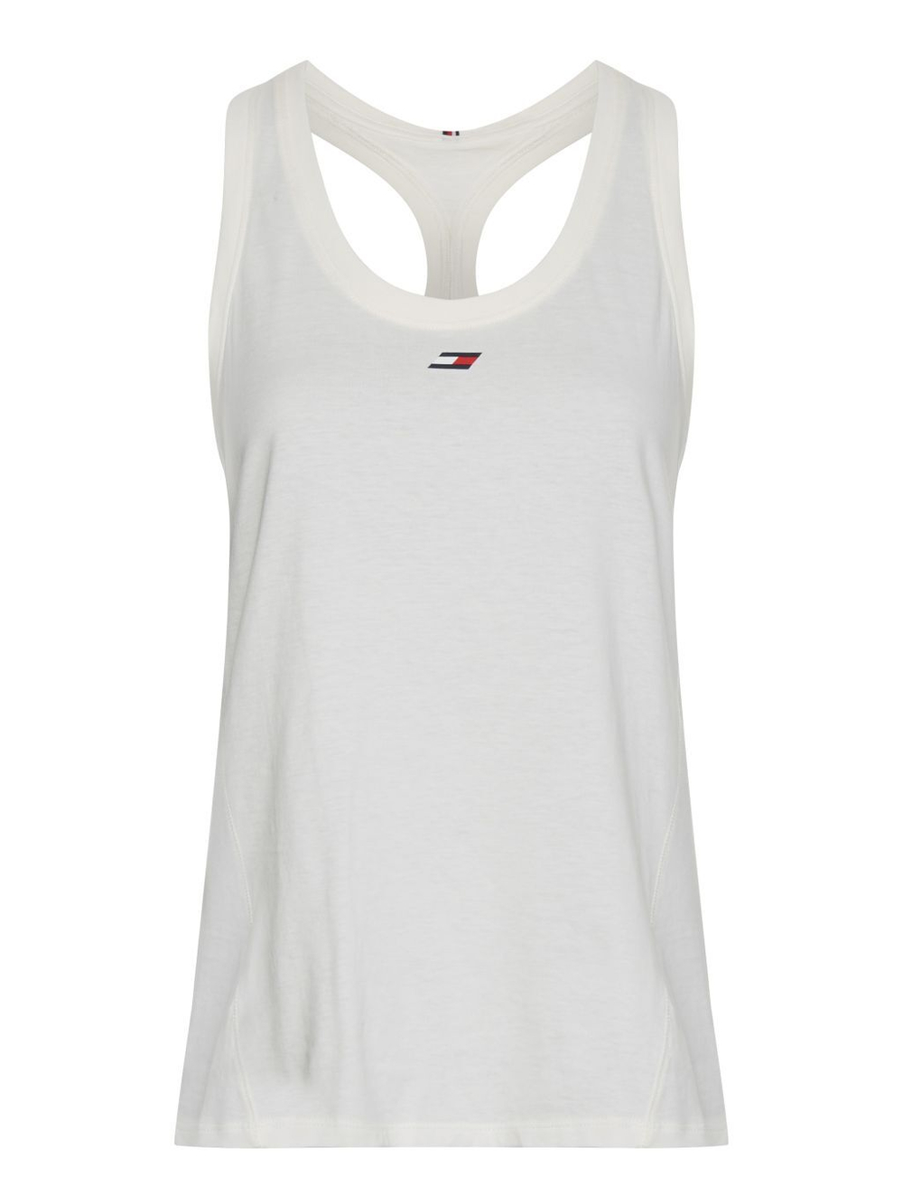 Женский топ теннисный Tommy Hilfiger Regular Tank Top - белый