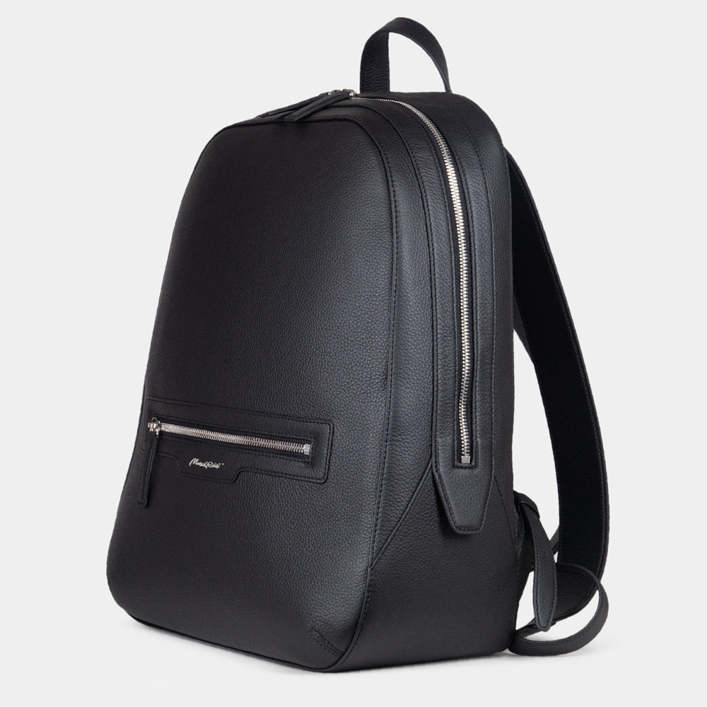 Рюкзак Debussy из кожи теленка, черного цвета