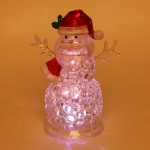 Сувенир с подсветкой «Дед Мороз с веточками» 17*11,8*23 см