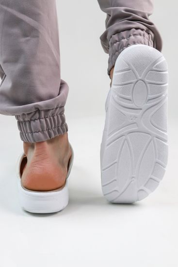 502 | "Ivan leto" Мужские тапочки-сабо (белый)