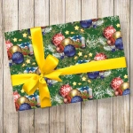 Бумага упаковочная 50х70 см «Сказочный вальс» (1 лист)