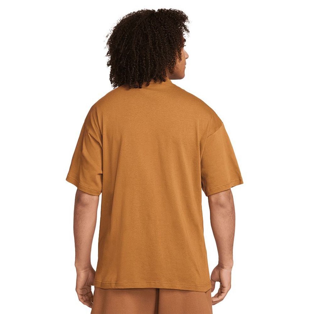Баскетбольная футболка Nike Solo Swoosh T-Shirt Brown Баскетбольная футболка Nike Solo Swoosh T-Shirt Brown