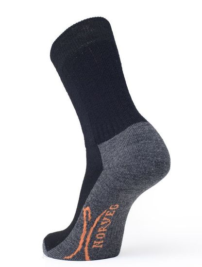 Термоноски unisex Norveg Extreme Trekking 9ETMRU-002,черный