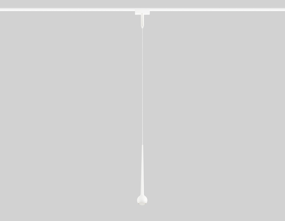 Светильник светодиодный трековый для шинопровода Magnetic Ultra Slim GV1642 WH белый IP20 9W 4200K 48V D75*1500