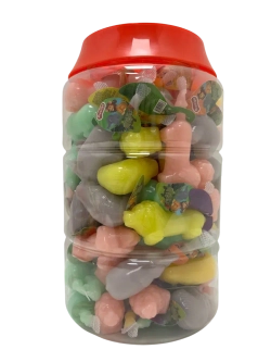 Фруктовое желе в мини формах дикие животные ,70шт