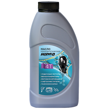 Масло мотор. 4T полусинт. Hidea SAE 10W-40 SJ JASO-MA-2 1л