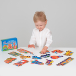 Ездим, плаваем, летаем, картонные пазлы