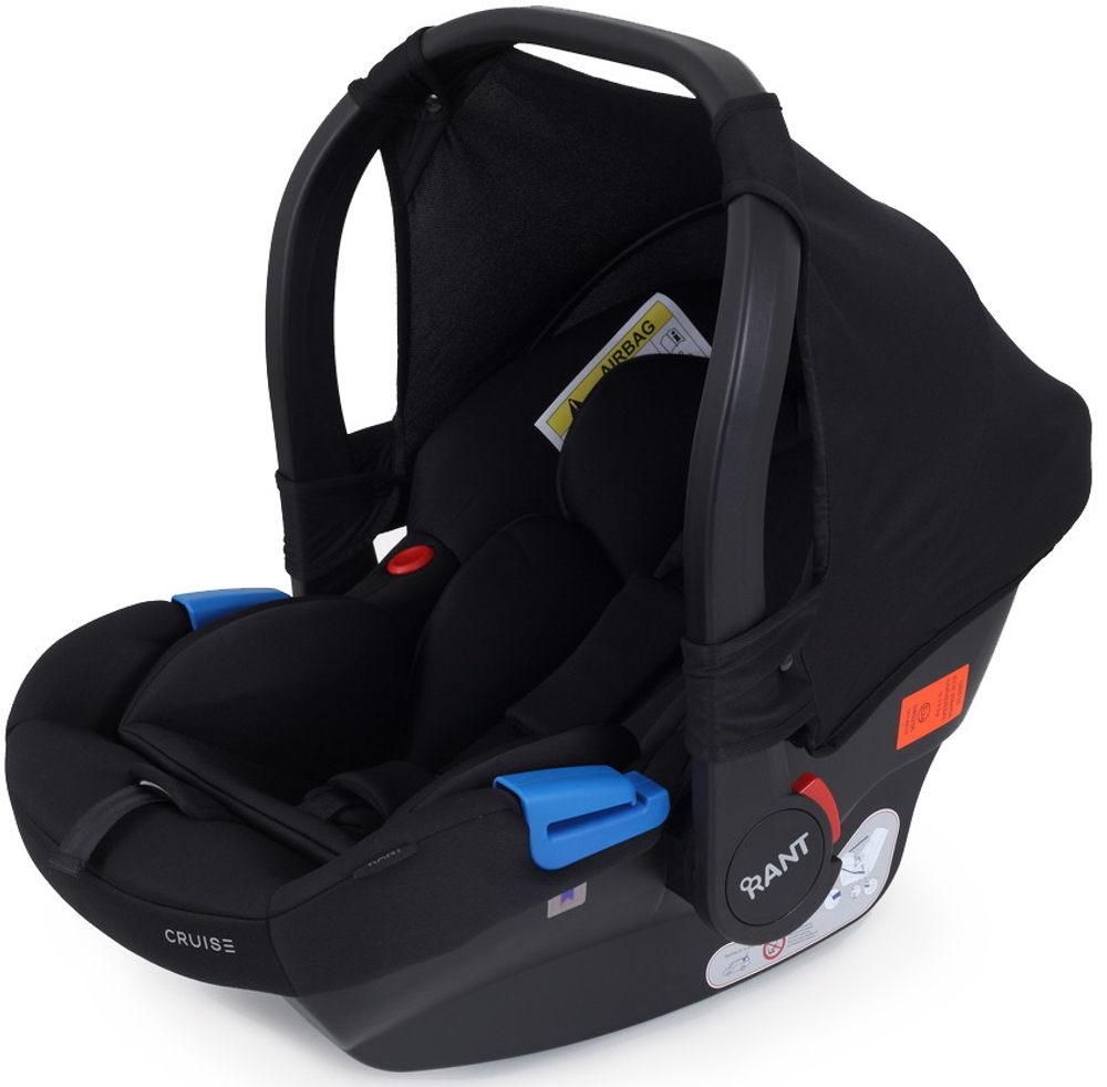 Детская коляска Riko Nano Thermo 3 в 1 с автокреслом Rant Cruise Black 11 Cappucino (бежевый)
