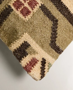 ZARA HOME НАВОЛОЧКА ДЛЯ ДЕКОРАТИВНОЙ ПОДУШКИ С ЦВЕТОЧНЫМИ МОТИВАМИ, СВЕТЛО-БЕЖЕВЫЙ