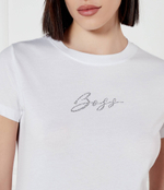 Футболка C_Esogo_2_MA_crystal BOSS ORANGE - белый(50538826)