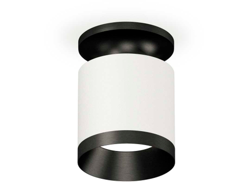Комплект накладного светильника Ambrella light Techno Spot XS7401083 SWH/PBK белый песок/черный полированный (N7926, C7401, N7031)