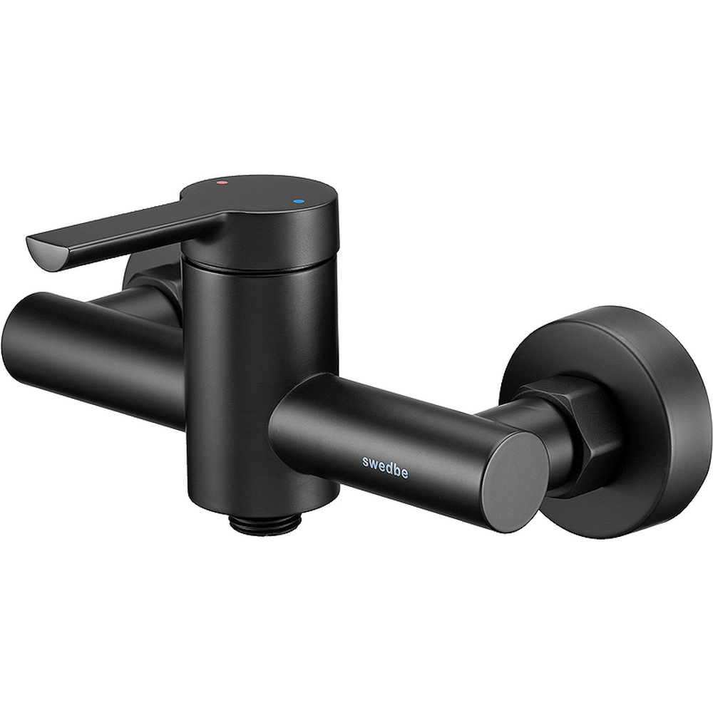 Смеситель для душа Swedbe Diana 1020B Черный матовый