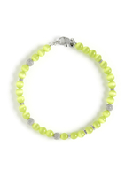 Колье "Summer disco green" селенит