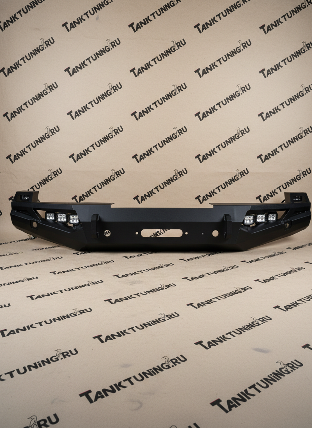 Tank300 Бампер силовой передний с ПТФ Tengqian Predator
