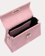 СУМКА "22" РОЗОВАЯ ЗАМША