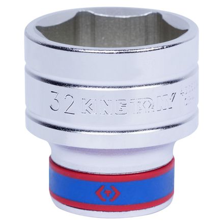 Цена на KING TONY (433532M) Головка торцевая стандартная шестигранная 1/2", 32 мм