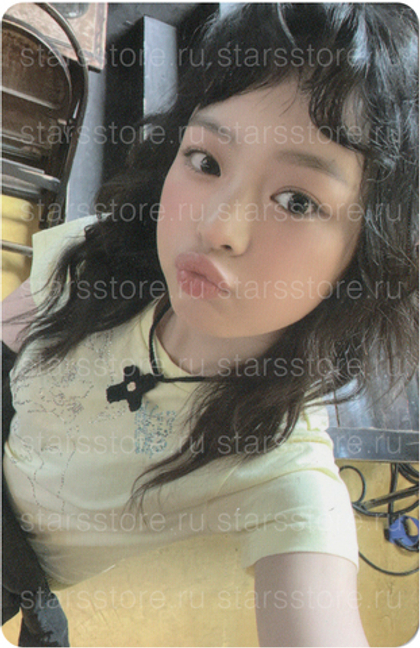 Фотокарта Hanni NewJeans - Get Up (The POWERPUFF GIRLS X NJ Box ver.)