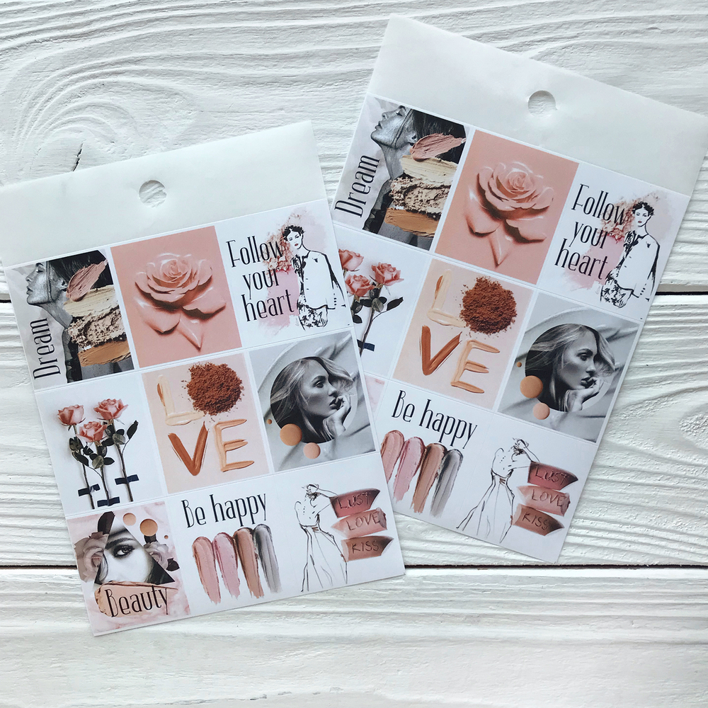 Наклейки "Beauty"