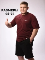 Шорты летние черные трикотажные